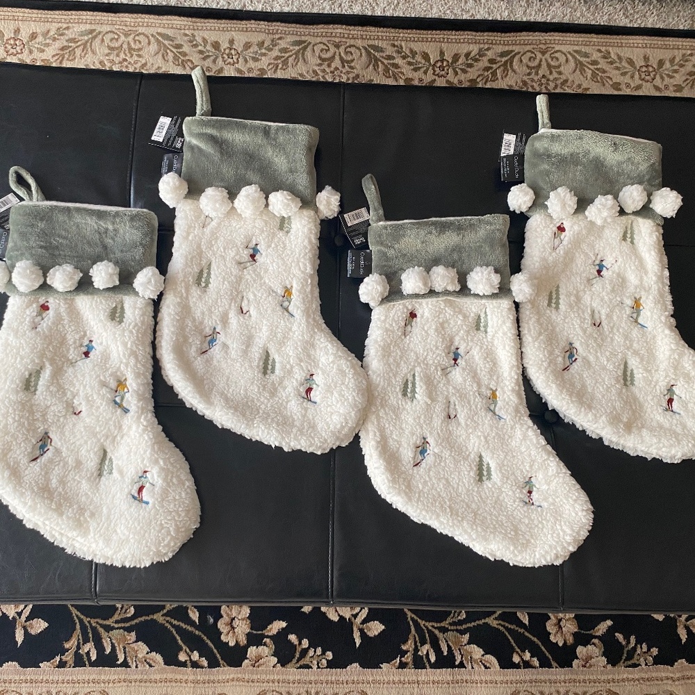 NWT LOT of 4 Cuddl Duds skiing stockings